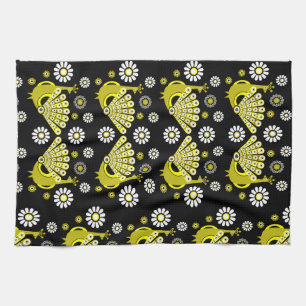 Peacock Bird Graphic Art Geschirrtuch