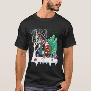 Peacock Bird Lover Weihnachten T-Shirt