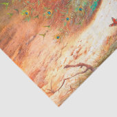Peacock Bird Wildlife Seidenpapier (Detail)