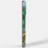 Peacock Birdcage Damask Case-Mate iPhone Hülle (Rückseite / Rechts)