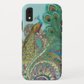 Peacock Birdcage Damask iTouch Case (Rückseite)