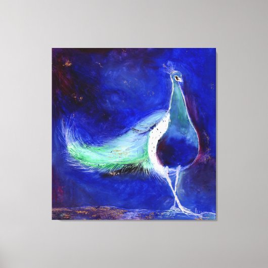 Peacock Blue 2013 Leinwanddruck (Vorderseite)