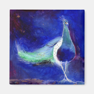 Peacock Blue 2013 Magnet