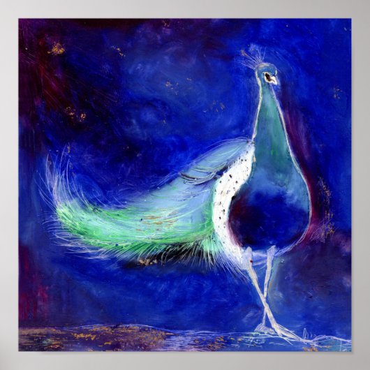Peacock Blue 2013 Poster (Vorne)