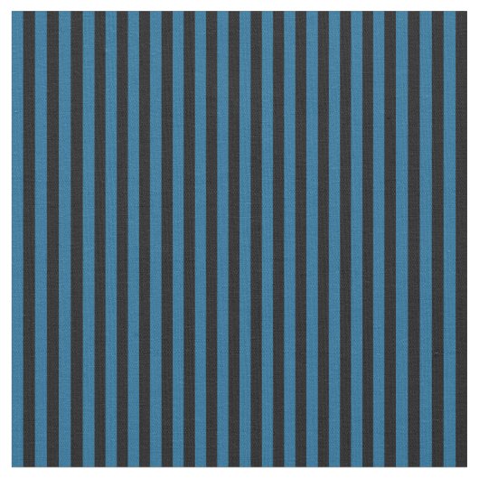 peacock blue and black stripes stoff (Nahaufnahme)