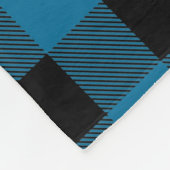 Peacock Blue Bk Buffalo Kariert Lumberjack CB 1IQI Fleecedecke (Ecke)
