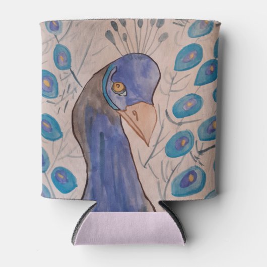 Peacock Blue Dosenkühler (Vorderseite)