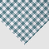 Peacock Blue (dunkel Aquamarin oder Aqua) und Whit Seidenpapier (Ausschnitt)