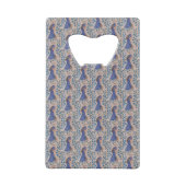 Peacock Blue Flasche Opener Geldbeutel Flaschenöffner (Rückseite)