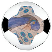 Peacock Blue Fußball (Gedreht)
