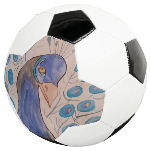 Peacock Blue Fußball (Dreiviertel)