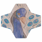 Peacock Blue Fußball (Flach)