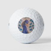 Peacock Blue Golfball (Vorderseite)