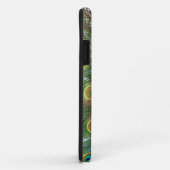 Peacock Blue Head mit bunten Schwanz Feathers Case-Mate iPhone Hülle (Hinten/Rechts)