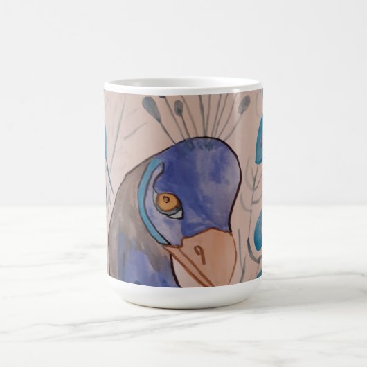 Peacock Blue Kaffeetasse (Mittel)