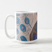 Peacock Blue Kaffeetasse (Links)
