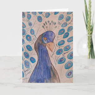 Peacock Blue Karte