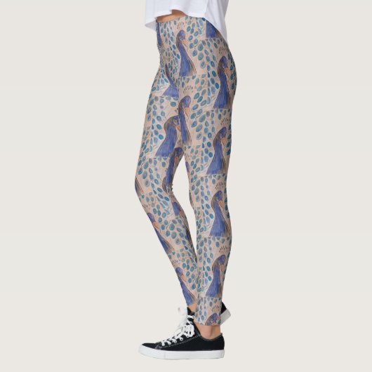Peacock Blue Leggings (Links)