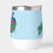 Peacock Blue Lotus Blume Henna (Links)