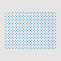 Peacock Blue Polka Dots Circles