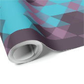 peacock blue, purple, topaz blue and thunder geschenkpapier (Rolleneckpunkt)