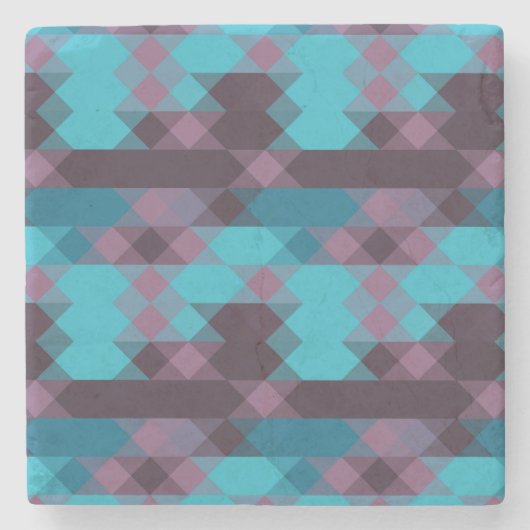 peacock blue, purple, topaz blue and thunder steinuntersetzer (Vorderseite)