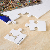 Peacock Blue Puzzle (Seite)