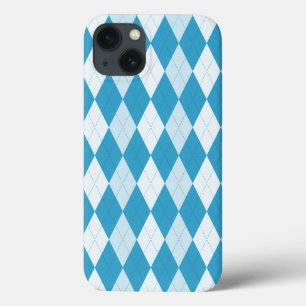 Peacock Blue Raute Kleine Diamantform Case-Mate iPhone Hülle