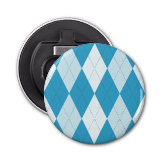 Peacock Blue Raute Kleine Diamantform Flaschenöffner