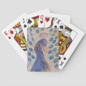 Peacock Blue Spielkarten (Rückseite)