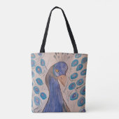 Peacock Blue Tasche (Rückseite)