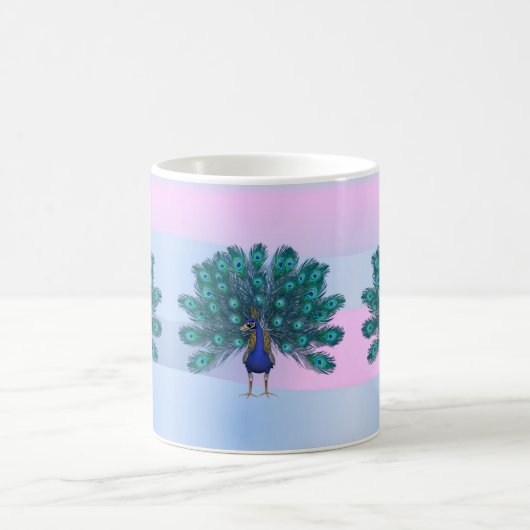 Peacock Blue Tasse (Mittel)