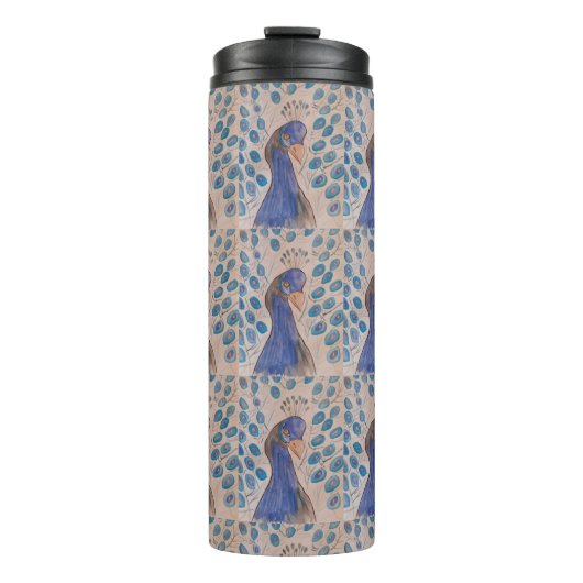 Peacock Blue Thermosbecher (Vorderseite)