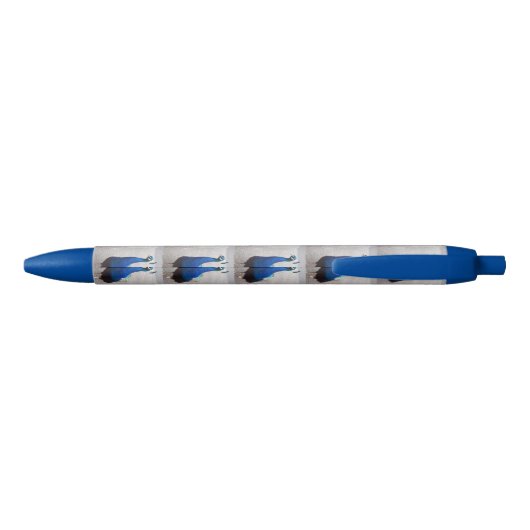Peacock Blue Trim Pen Kugelschreiber (Rückseite)