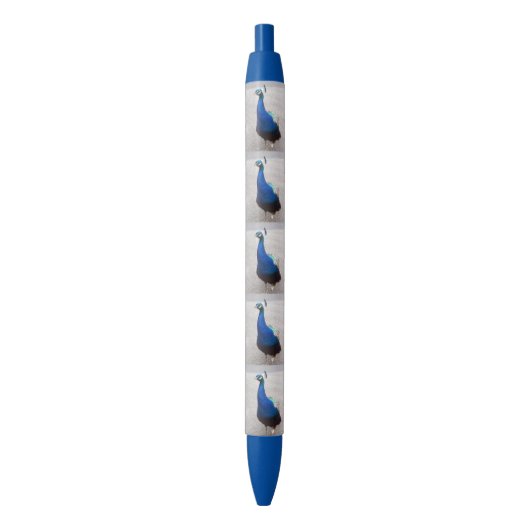 Peacock Blue Trim Pen Kugelschreiber (Vorderseite Vertikal)