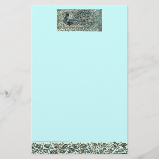 Peacock Briefpapier (Vorderseite)