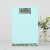 Peacock Briefpapier (Stehend Vorderseite)