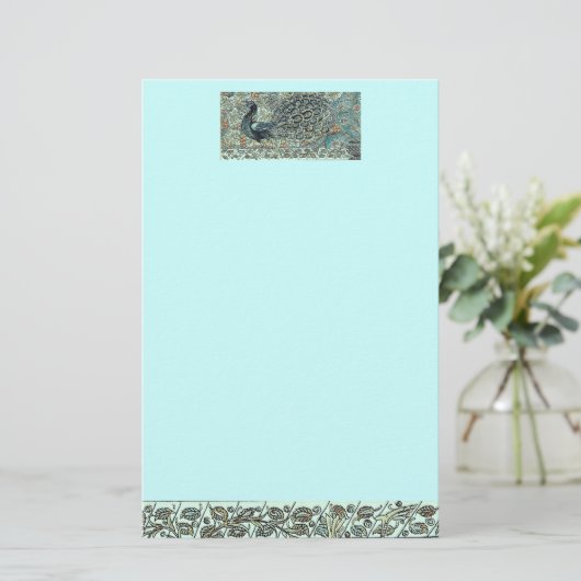 Peacock Briefpapier (Stehend Vorderseite)