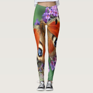 Peacock Butterfly-Leggings Leggings