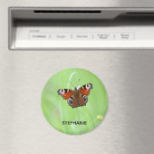 Peacock Butterfly Magnet (In Situ (Geschirrspüler))