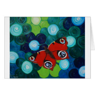 Peacock Butterfly-Malerei