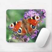 Peacock Butterfly Mousepad (Mit Mouse)