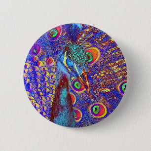 Peacock Button