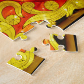 Peacock Chinese Lantern Jigsaw Puzzle (Seite)