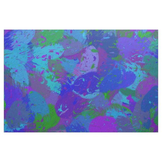 Peacock Colors Stoff (Fat Quarter (45,7 x 55,9 cm))