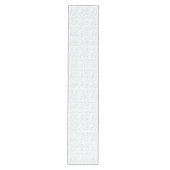 Peacock Confetti Wasserfarben Dots Table Runner Mittelgroßer Tischläufer (Vorderseite)