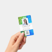 Peacock Creative bunt artiful business Ausweis (Handheld)