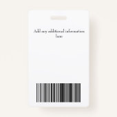 Peacock Creative bunt artiful business Ausweis (Rückseite)