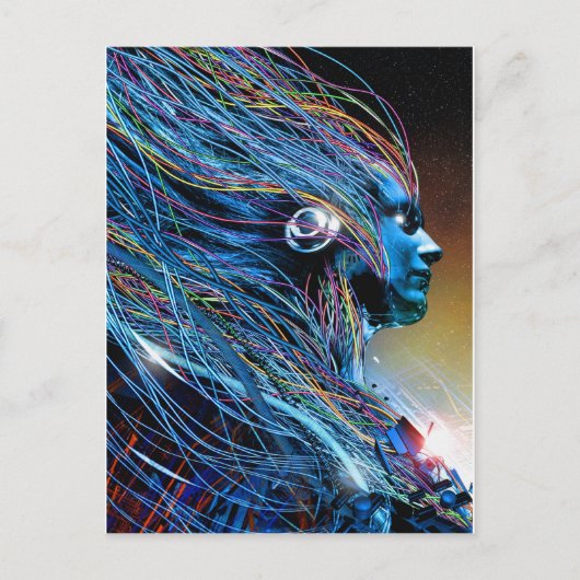 Peacock Dancer.jpg Postkarte (Vorderseite)