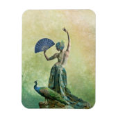 Peacock Dancer Magnet (Vertikal)